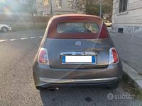 Usata Fiat 500C Lounge 86 CV (63 kW) 2011 Grigio Cabrio