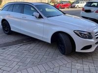 Usata Mercedes C180 116 CV (85 kW) 2016 Bianco Station wagon