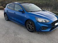 Usata Ford Focus ST-Line 120 CV (88 kW) 2019 Blu Berlina