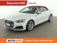 Usata Audi A5 Cabriolet Sport 190 CV (139 kW) 2019 Bianco Cabrio