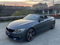 Usata BMW 420 M Sport 184 CV (135 kW) 2014 Grigio Cabrio