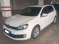 Usata VW Golf VI Highline 105 CV (77 kW) 2011 Bianco Utilitaria