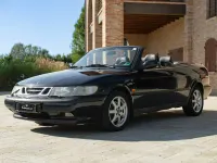 Usata Saab 900 Cabriolet 130 CV (95 kW) 1997 Blu Cabrio