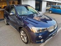 Usata BMW X3 xLine 249 CV (183 kW) 2017 Blu/azzurro SUV