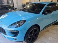Usata Porsche Macan 250 CV (183 kW) 2015 Blu SUV
