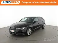 Usata Audi A3 Ambition 110 CV (80 kW) 2015 Nero Berlina