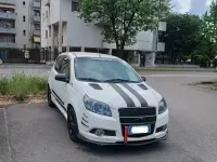 Usata Chevrolet Aveo 84 CV (61 kW) 2010 Bianco Berlina