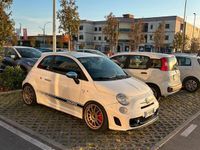 Usata Abarth 500 135 CV (99 kW) 2008 Bianco Utilitaria