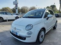 Usata Fiat 500 Lounge 95 CV (69 kW) 2012 Bianco Berlina