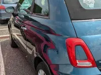 Usata Fiat 500 70 CV (51 kW) 2021 Bluazzurro Cabrio