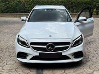 Usata Mercedes C220 Premium 194 CV (142 kW) 2020 Bianco Station wagon