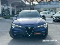 Usata Alfa Romeo Stelvio Executive 209 CV (153 kW) 2018 Blu/azzurro SUV