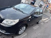 Usata Chevrolet Aveo 84 CV (61 kW) 2011 Nero Berlina