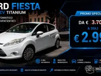 Usata Ford Fiesta Titanium 82 CV (60 kW) 2009 Bianco Berlina