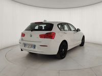 Usata BMW 116 Efficient Dynamics 116 CV (85 kW) 2019 Bianco Utilitaria