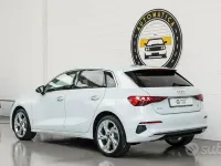 Usata Audi A3 150 CV (110 kW) 2023 Bianco Berlina