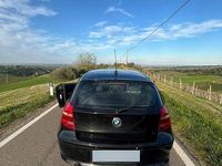 Usata BMW 116 122 CV (89 kW) 2008 Nero Utilitaria
