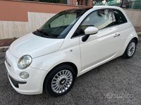 Usata Fiat 500 Lounge 69 CV (50 kW) 2009 Bianco Cabrio