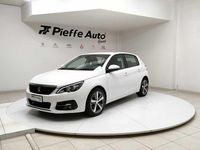 Usata Peugeot 308 Active 131 CV (96 kW) 2020 Bianco Berlina