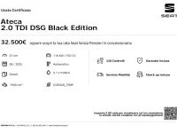 Nuova Seat Ateca Black Edition 150 CV (110 kW) 2025 Nero SUV