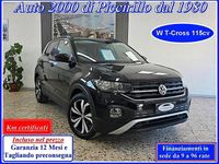 Usata VW T-Cross 115 CV (84 kW) 2019 Nero SUV