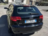 Usata Audi A3 Ambition 105 CV (77 kW) 2011 Nero Utilitaria