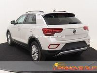 Usata VW T-Roc Life 110 CV (80 kW) 2022 Bianco SUV