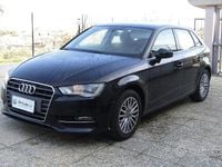 Usata Audi A3 Sportback Ambition 105 CV (77 kW) 2014 Nero Utilitaria