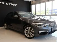 Usata BMW 118 Urban Line 150 CV (110 kW) 2016 Grigio Utilitaria