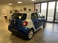 Usata Smart ForFour Passion 71 CV (52 kW) 2018 Blu/azzurro Utilitaria