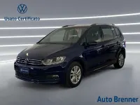 Usata VW Touran Business 122 CV (89 kW) 2021 Blu atlantic met Monovolume