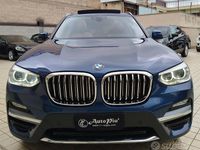 Usata BMW X3 Luxury Line 190 CV (139 kW) 2019 Blu SUV