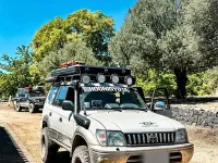 Usata Toyota Land Cruiser Prado 124 CV (91 kW) 1998 Bianco SUV