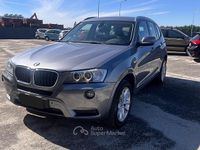Usata BMW X3 Efficient Dynamics 184 CV (135 kW) 2011 Grigio SUV