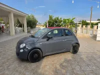 Usata Fiat 500 69 CV (50 kW) 2010 Grigio Cabrio