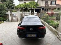 Usata Mercedes E350 Premium Plus 258 CV (189 kW) 2018 Nero Coupé