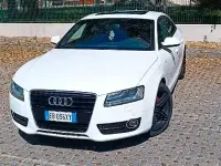 Usata Audi A5 S-Line 170 CV (125 kW) 2010 Bianco Coupé