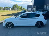 Begagnad BMW 116 Sport Line 136 HK (100 kW) 2012 Vit Halvkombi