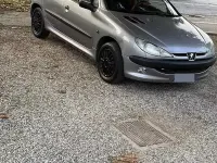 Usata Peugeot 206 68 CV (50 kW) 2002 Grigio Berlina