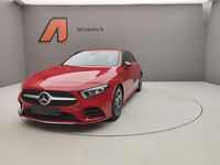 Usado Mercedes A180 AMG line 116 CV (85 kW) 2020 Rojo Utilitario