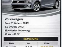 Usata VW Polo Comfortline 80 CV (58 kW) 2019 Grigio Utilitaria