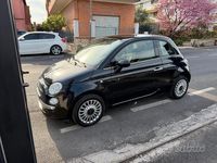 Usata Fiat 500 Lounge 69 CV (50 kW) 2012 Nero Utilitaria