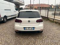 Usata VW Golf VI Comfortline 105 CV (77 kW) 2010 Bianco Utilitaria