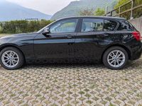 Usata BMW 120 Advantage 190 CV (139 kW) 2018 Nero Utilitaria