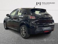Usata Peugeot 208 Active 102 CV (75 kW) 2022 Nero Utilitaria