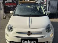 Usata Fiat 500C 69 CV (50 kW) 2017 Bianco con tetto rosso Cabrio
