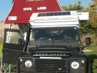 Usata Land Rover Defender SE 122 CV (89 kW) 2008 Verde Station wagon