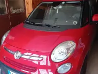 Usata Fiat 500L 85 CV (62 kW) 2015 Rosso Monovolume