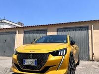 Usata Peugeot 208 GT-line 102 CV (75 kW) 2022 Giallo Utilitaria