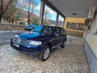Usata VW Touareg R 174 CV (127 kW) 2005 Blu SUV